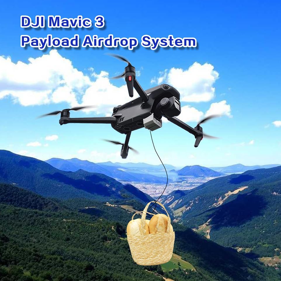 HENWAFX Sistema de Airdrop de carga útil DJI Mavic 3, compatible co...