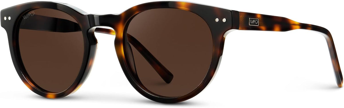 WearMe Pro Gafas de sol polarizadas redondas para mujer, protección...
