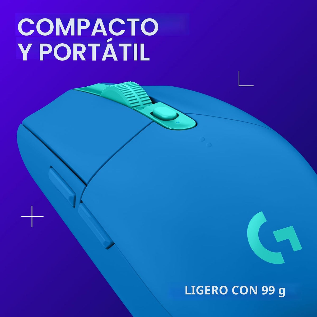 Ratón inalámbrico para juegos Logitech G305 Lightspeed - Azul | 12,...