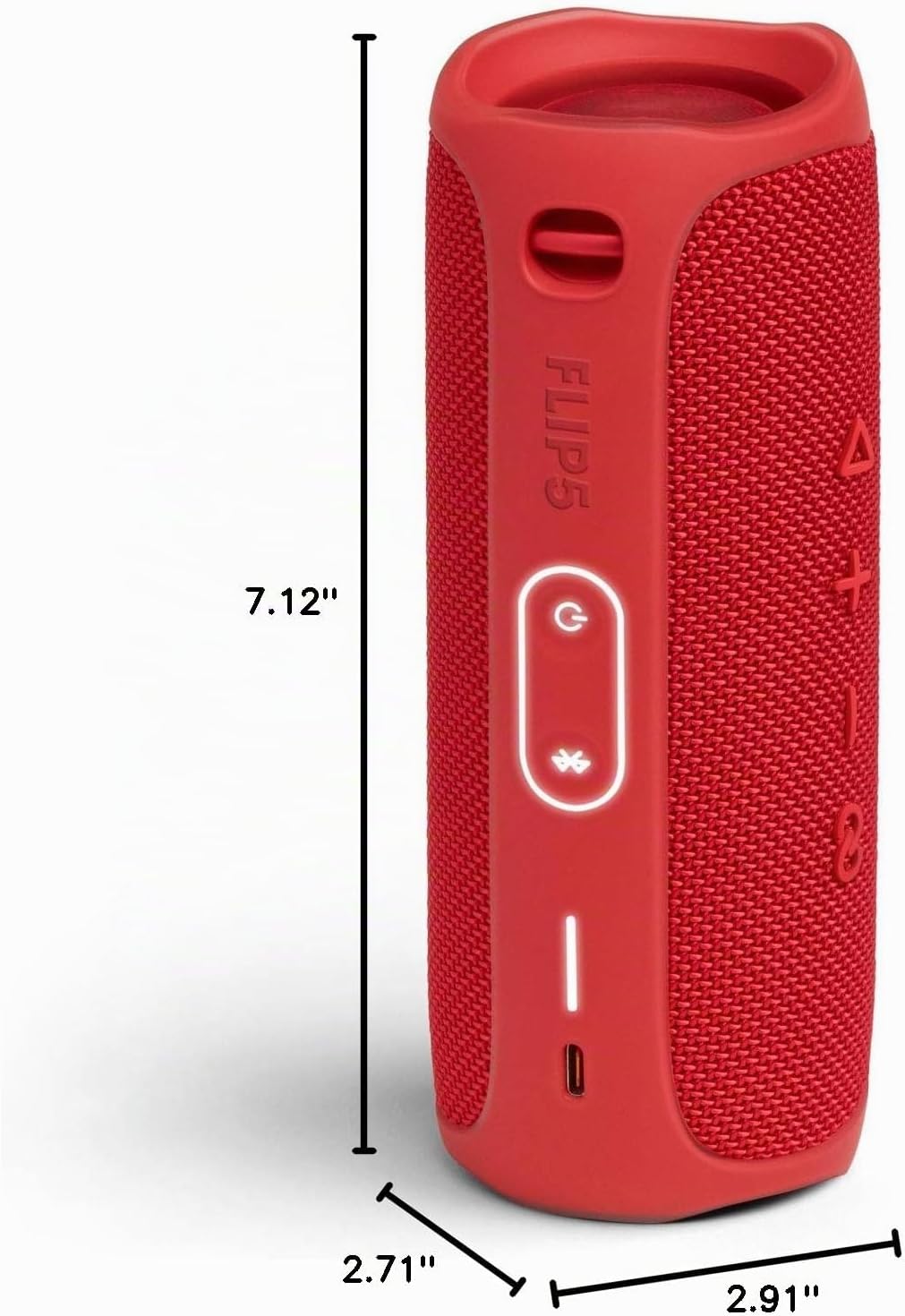 JBL - Altavoz Bluetooth FLIP 5 a prueba de agua, portátil, rojo | S...