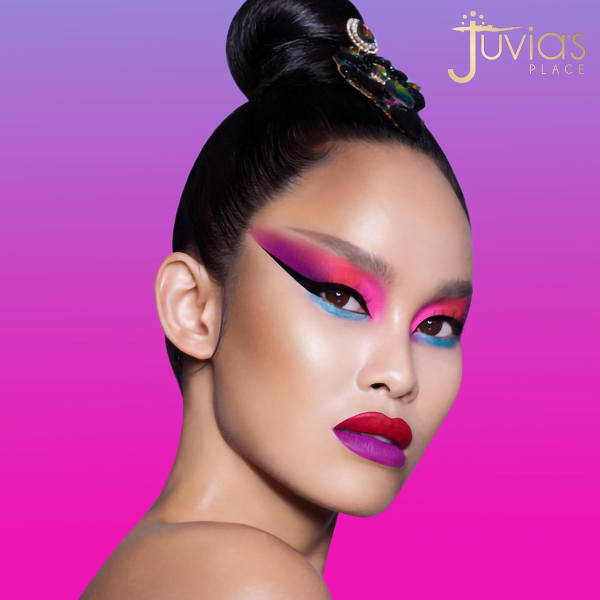 Juvia's Place Paleta The Warrior III - Verde Esmeralda Profundo...