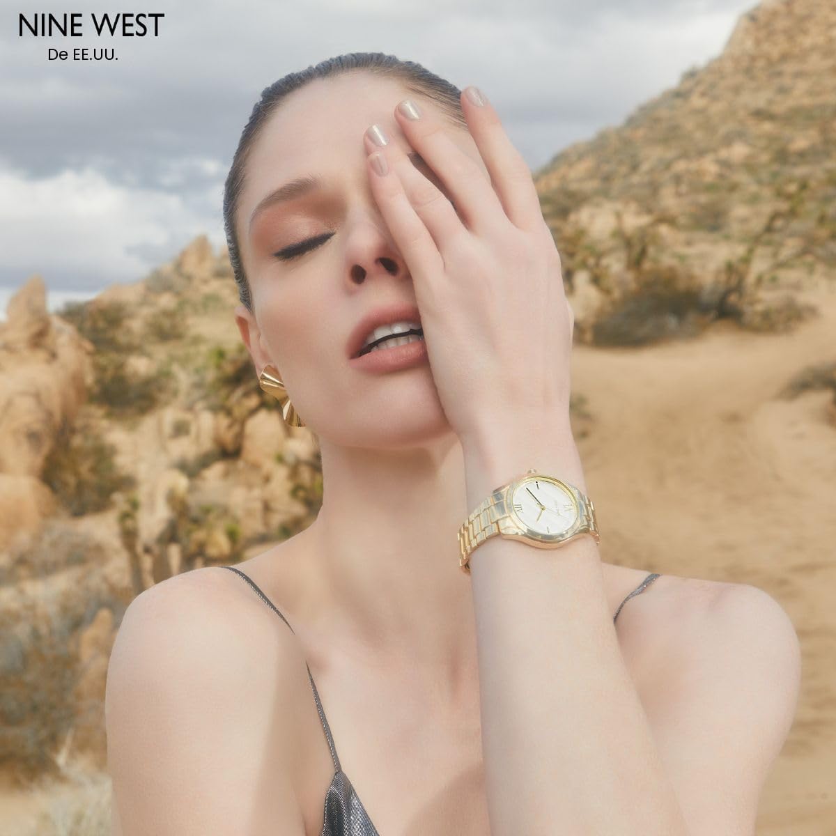 Nine West - Reloj de pulsera para mujer