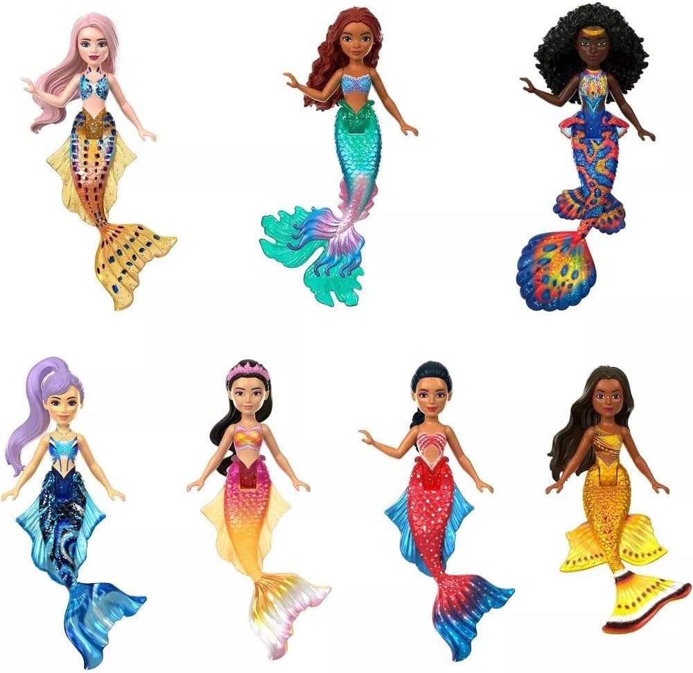 Mattel Disney Princess Toys, The Little Mermaid Ariel & Sisters...