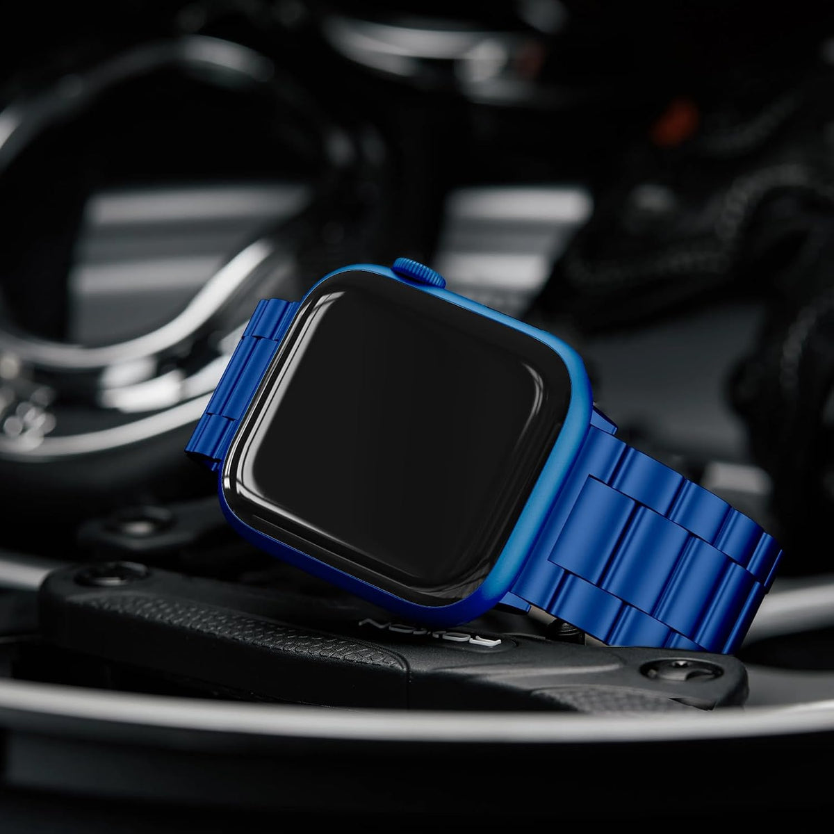 Correa de metal EPULY compatible con correas de Apple Watch para ho...