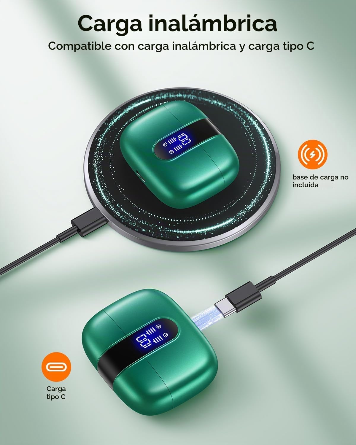TAGRY Auriculares Bluetooth Verdaderamente Inalámbricos Auriculares...