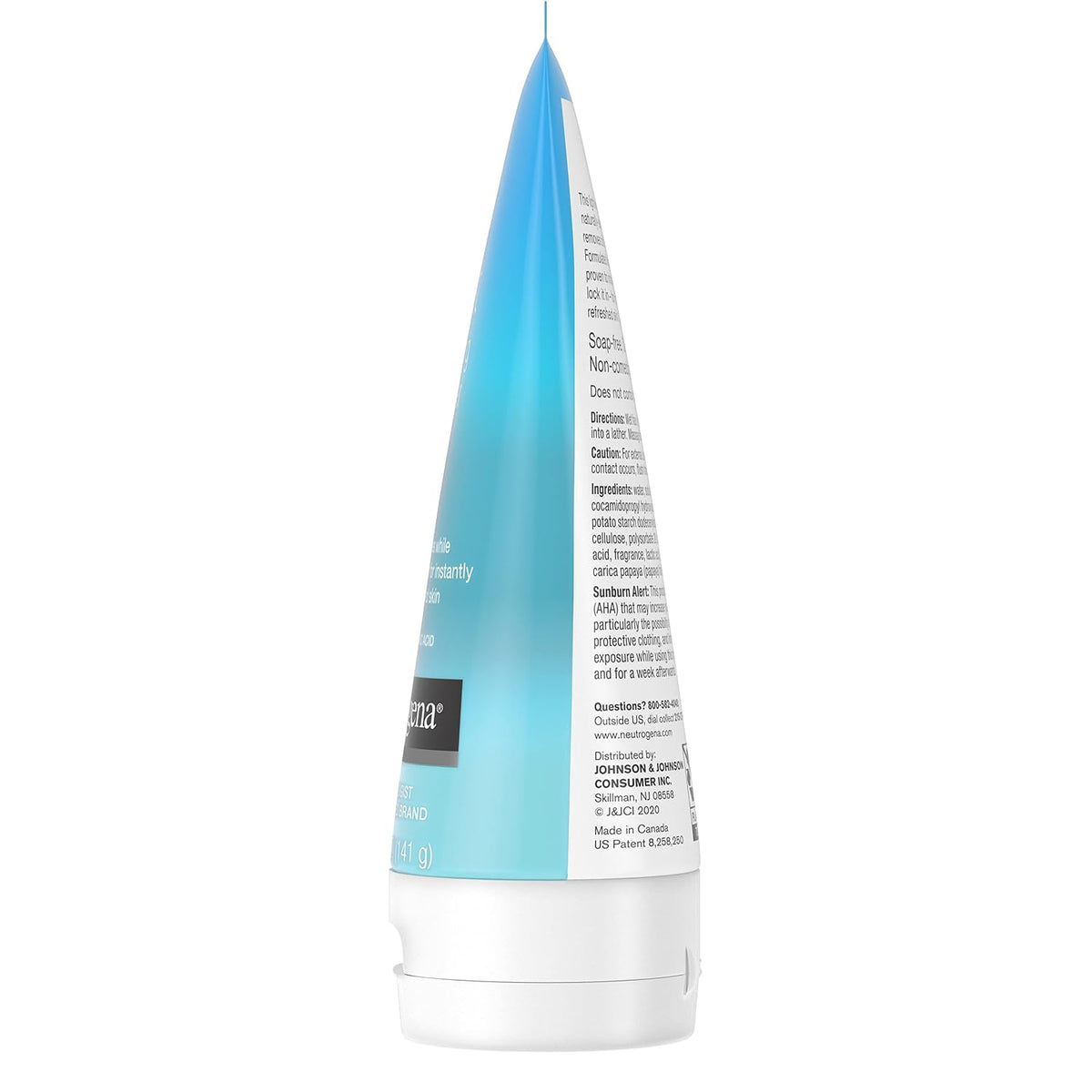 Neutrogena Hydro Boost Limpiador facial exfoliante suave diario con...