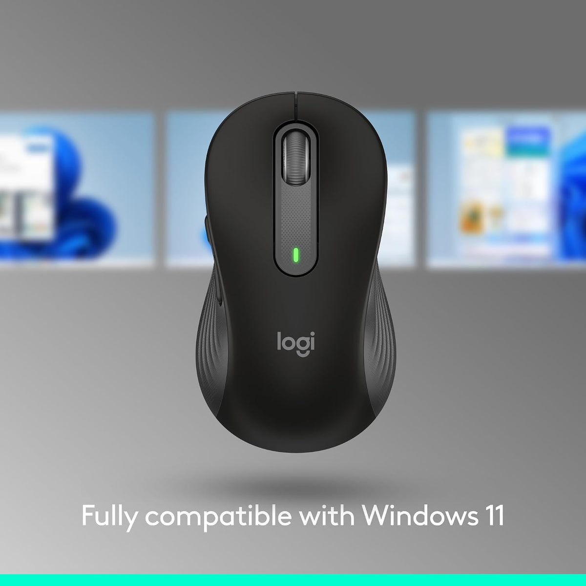 Logitech Signature M650 L Ratón inalámbrico de tamaño completo Mano...