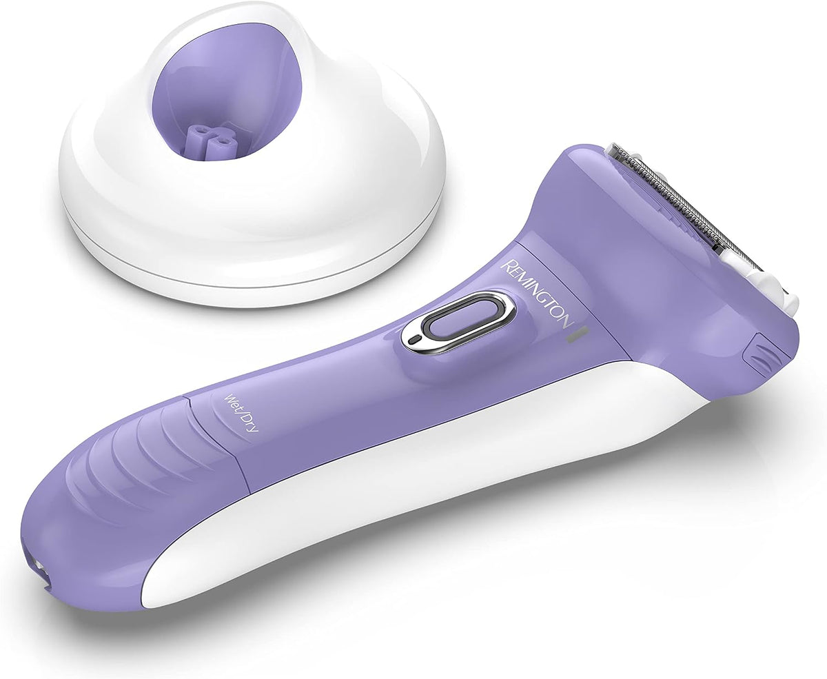 Remington Afeitadora eléctrica suave y sedosa para mujer, afeitador...