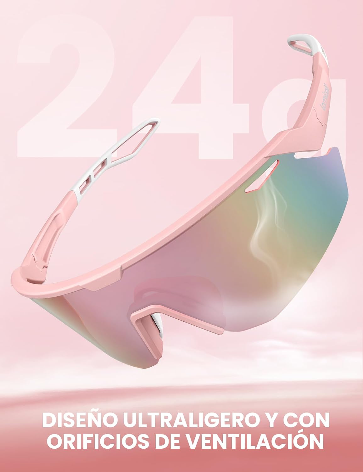 Lamicall Gafas de sol deportivas polarizadas de 0.85 oz para hombre...