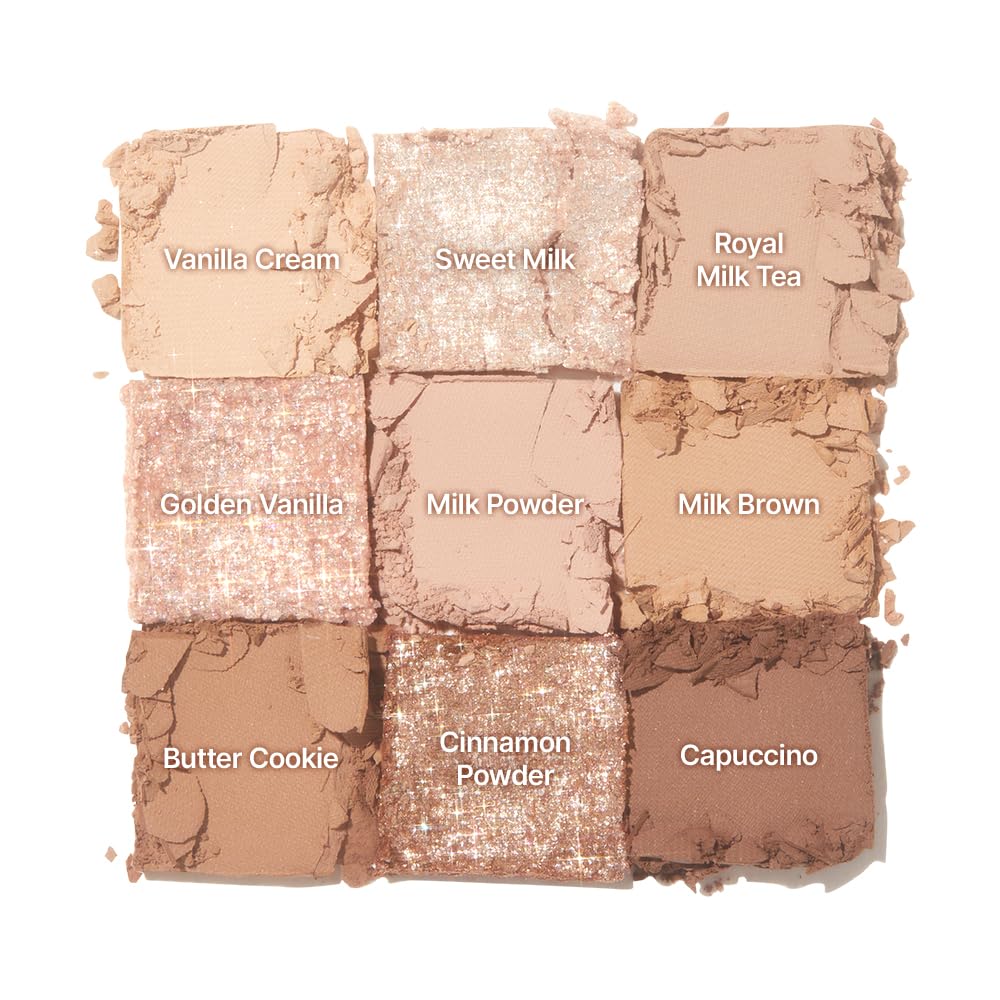 Paleta de sombras dasique #07 Milk Latte