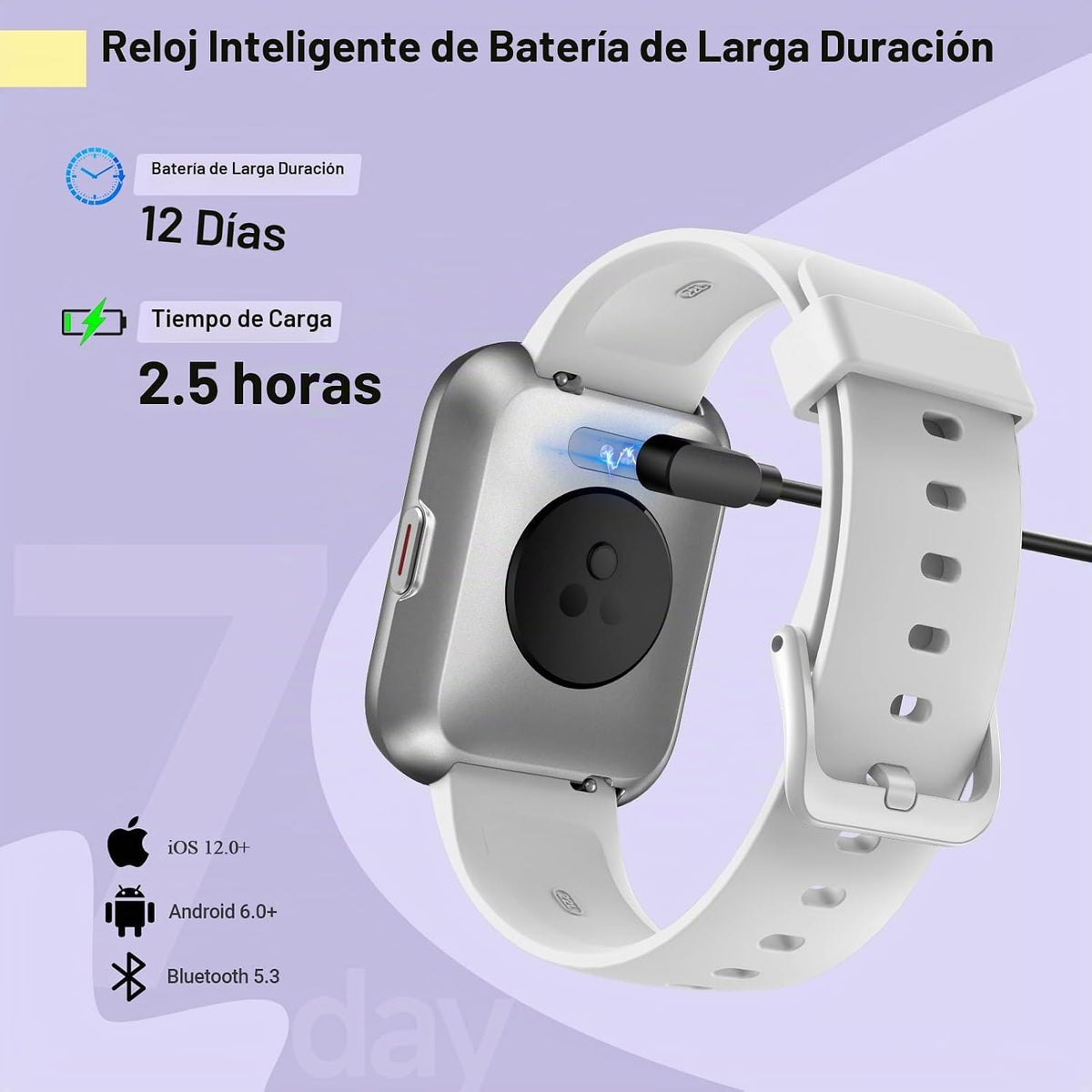 Reloj inteligente para mujer, compatible con Android y iPhone, relo...