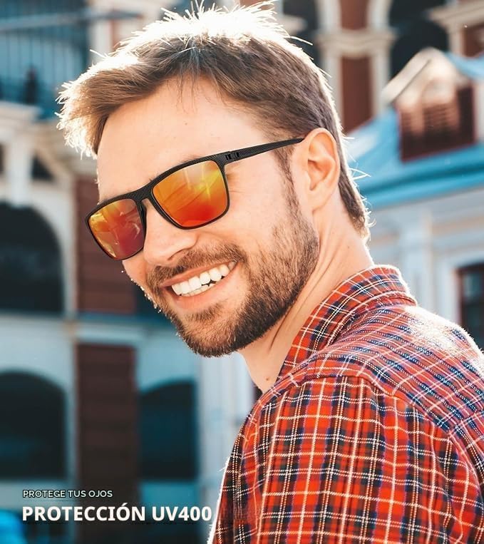 KALIYADI Gafas de sol polarizadas para hombre, gafas de sol clásica...