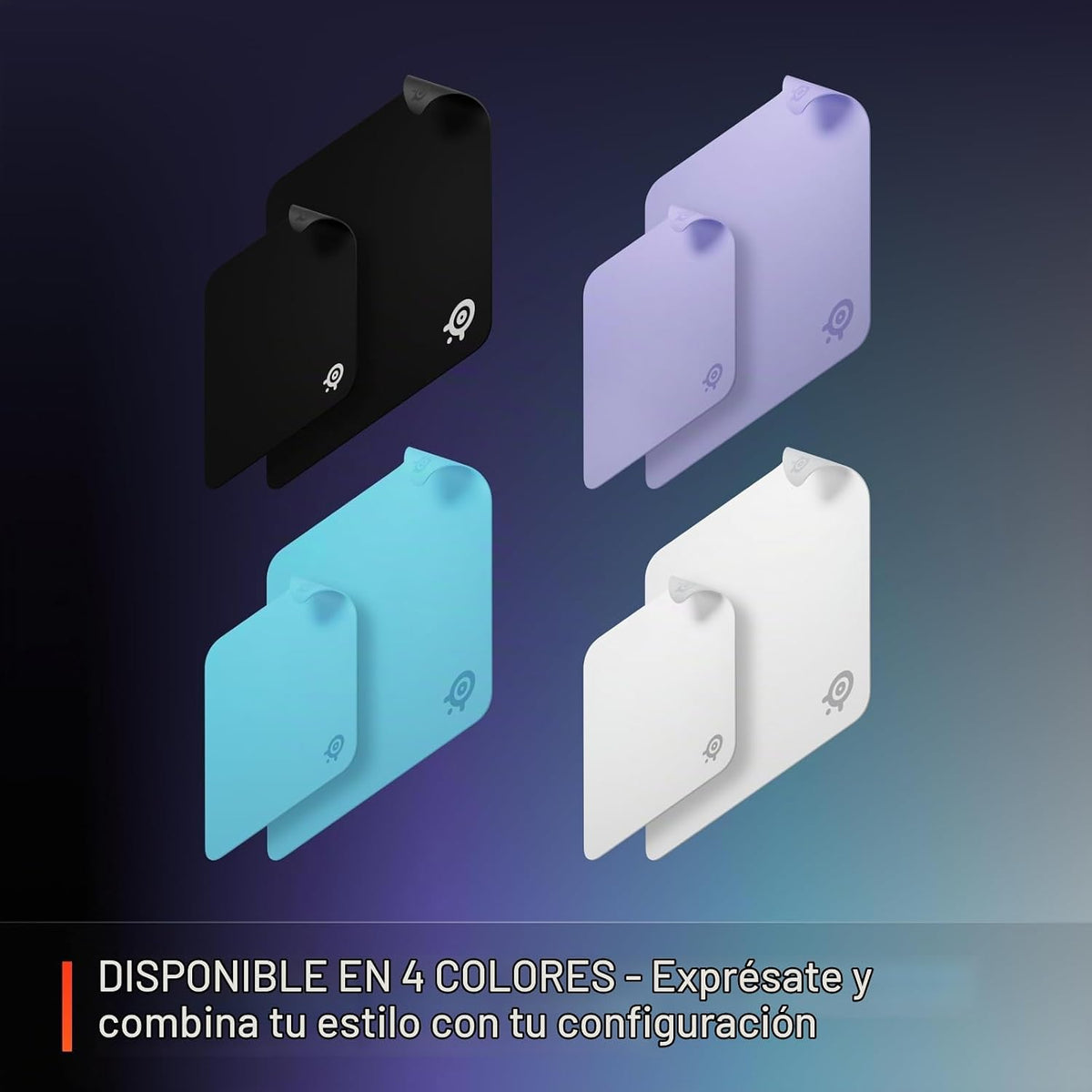 SteelSeries QcK - Alfombrilla de mouse para juegos de tela, superfi...
