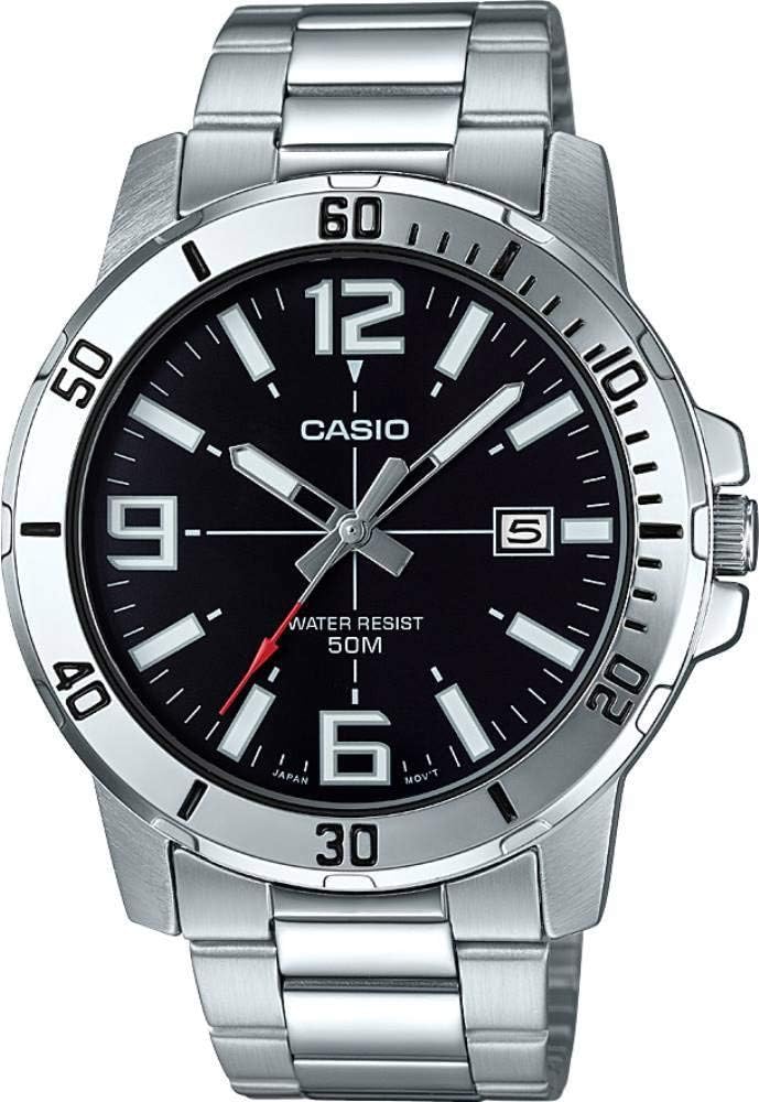 Casio MTP-VD01D-1BV - Reloj deportivo analógico casual para hombre,...