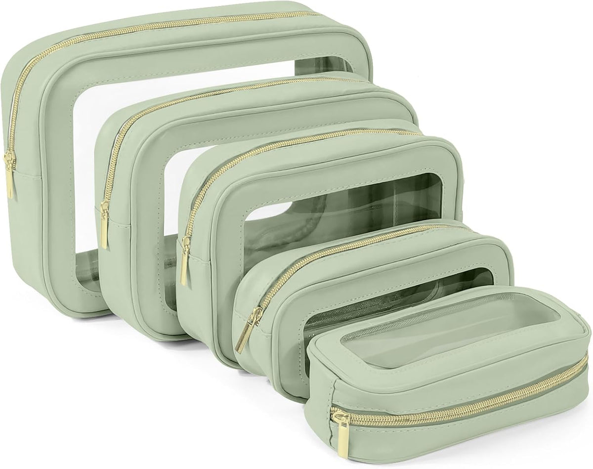 YOPCDJ Juego de 5 bolsas organizadoras para pañales, bolsa de aseo...