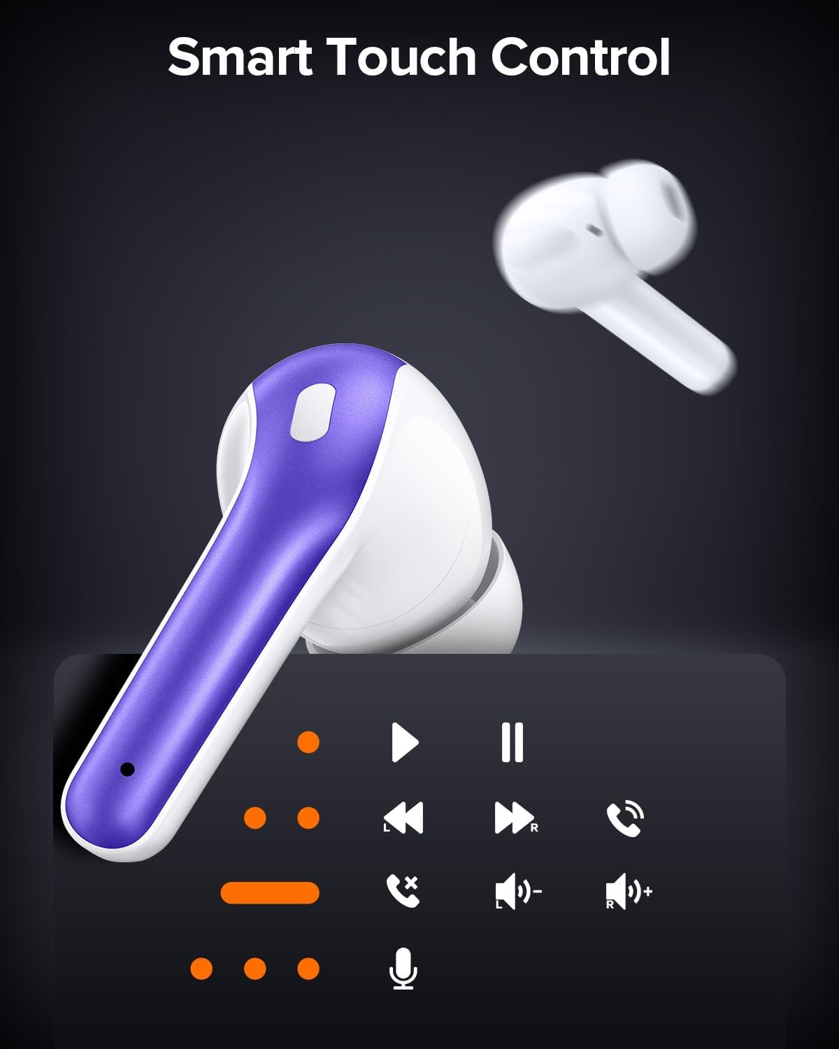 TAGRY Auriculares Bluetooth Verdaderamente Inalámbricos 60H Reprodu...