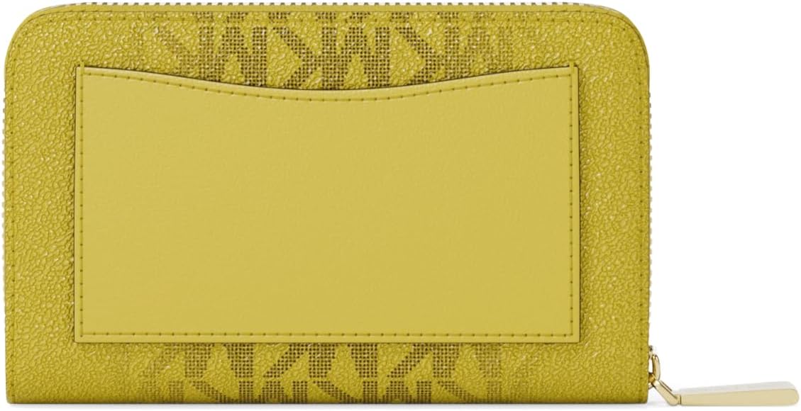 Michael Kors Jet Set - Estuche para tarjetas con cremallera pequeña...