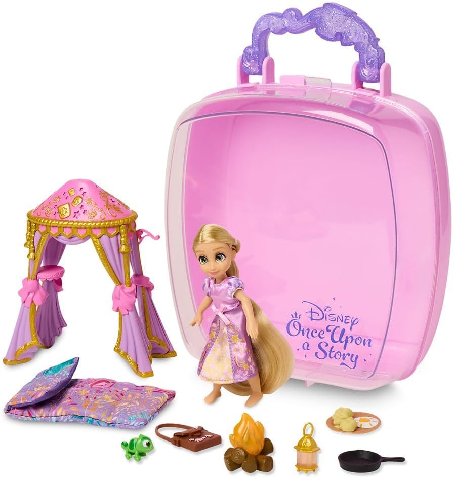 Disney Store Juego oficial de muñecas Princess Rapunzel Once Upon a...