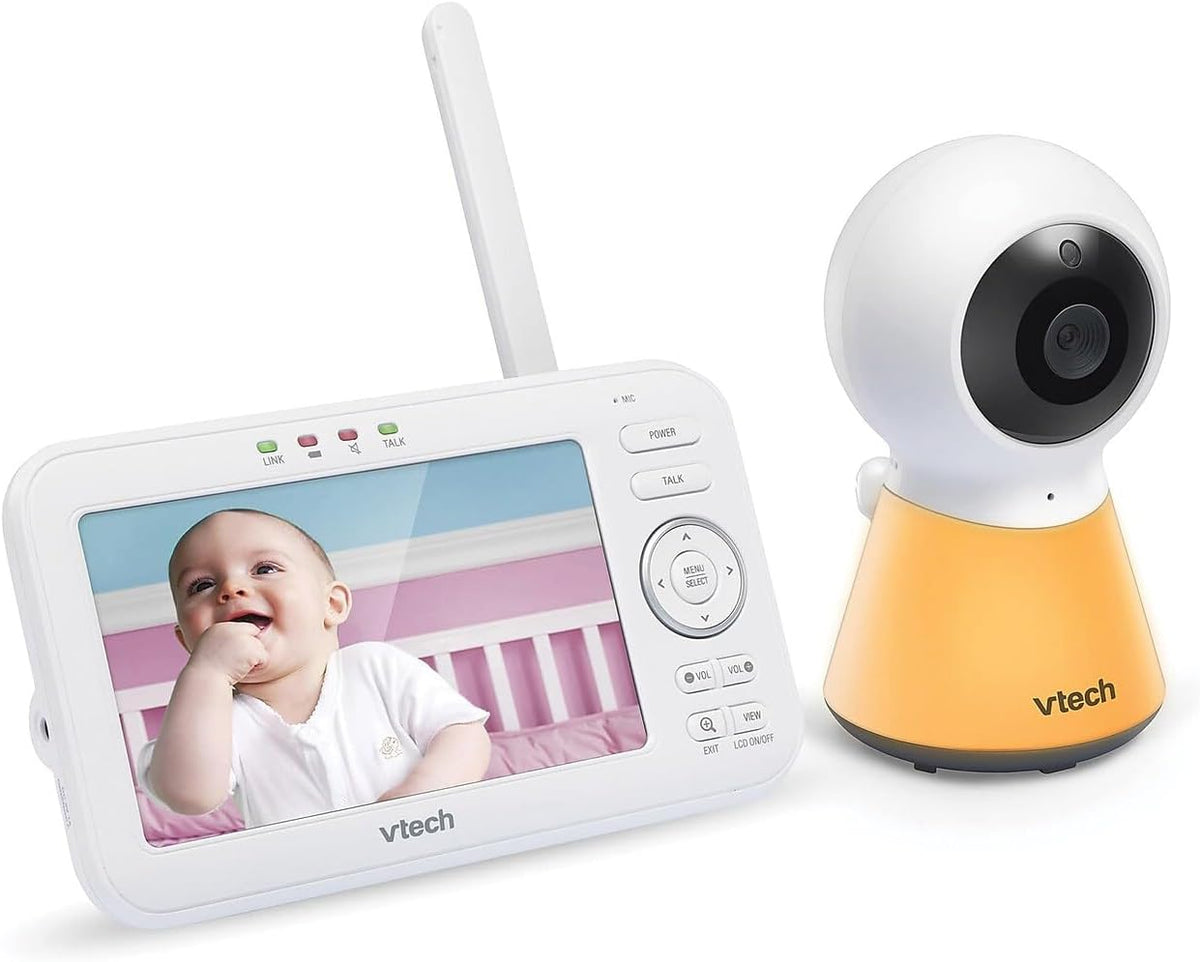 VTech Monitor de Vídeo Digital de 5" con Luz Nocturna