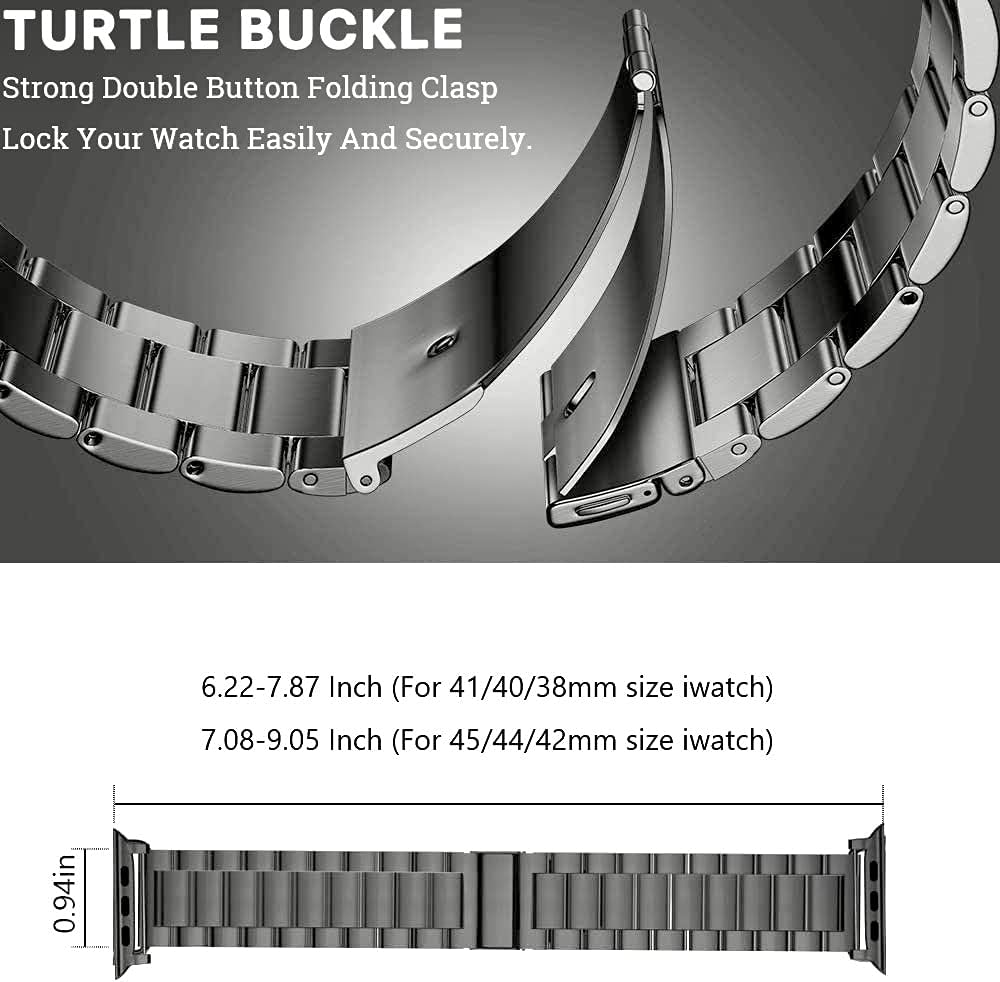 EPULY Compatible con Apple Watch Band de 42mm 44mm 45mm 38mm 40mm 4...