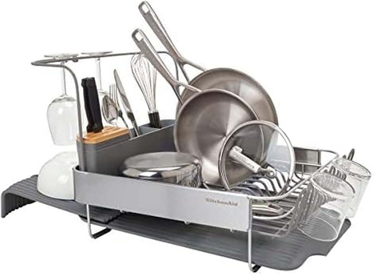 KitchenAid Escurridor expandible para secar platos, 24 pulgadas, ca...