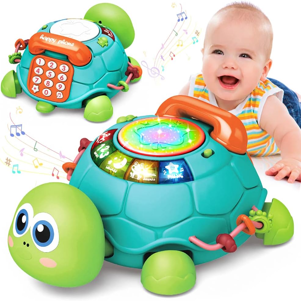 Jyusmile Juguetes para bebés de 6 a 12 meses, juguetes musicales pa...