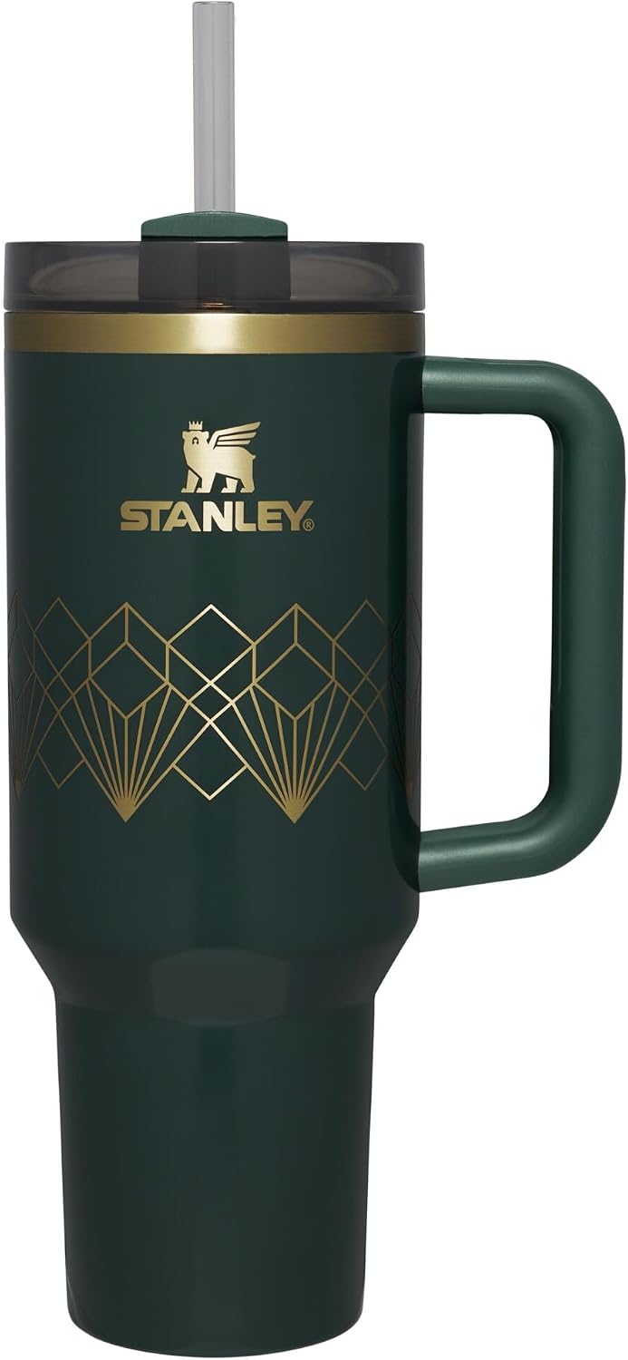 Stanley Quencher H2.O FlowState™ - Vaso de 40 onzas Forrest Gloss D...