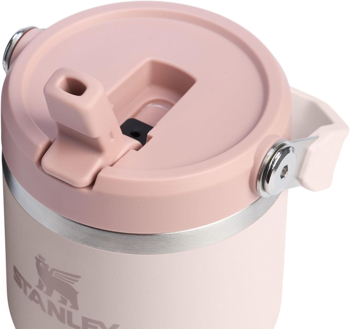 STANLEY IceFlow 2.0 - Vaso con pajita, 20 onzas, cuarzo rosa | Asa...
