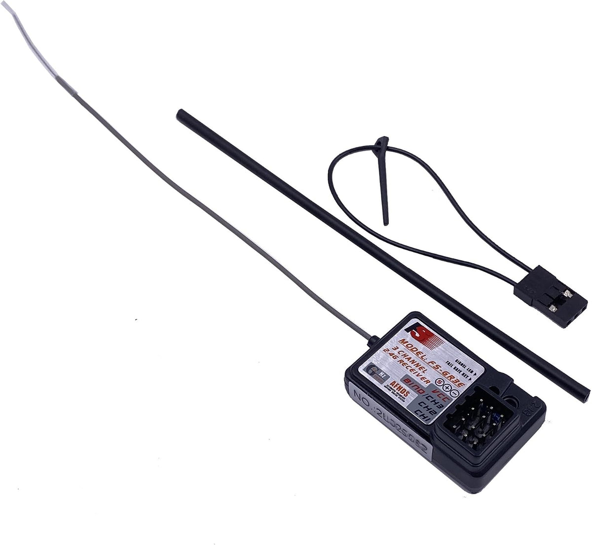 Alaohu FS-GT3B Transmisor y Receptor RC de 3 Canales y Receptor FS-...