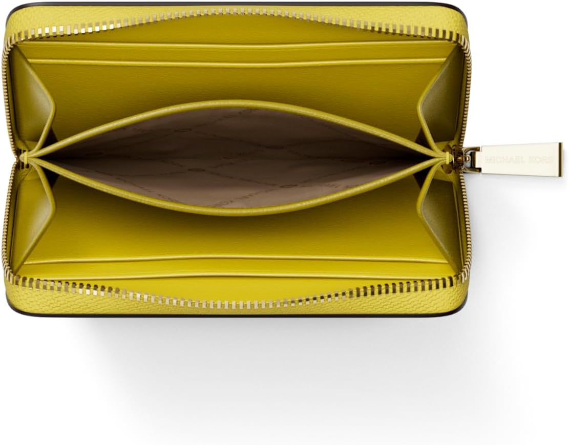Michael Kors Jet Set - Estuche para tarjetas con cremallera pequeña...