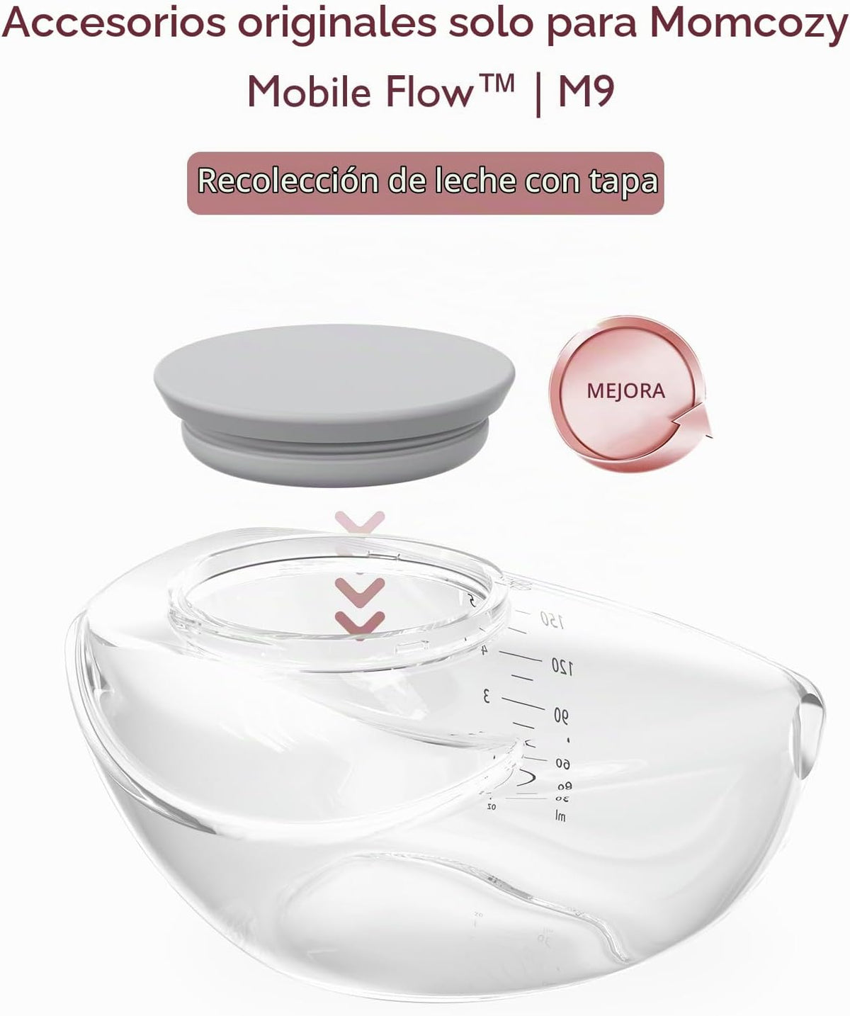 Momcozy - Accesorios de repuesto originales para el Mobile Flow mej...