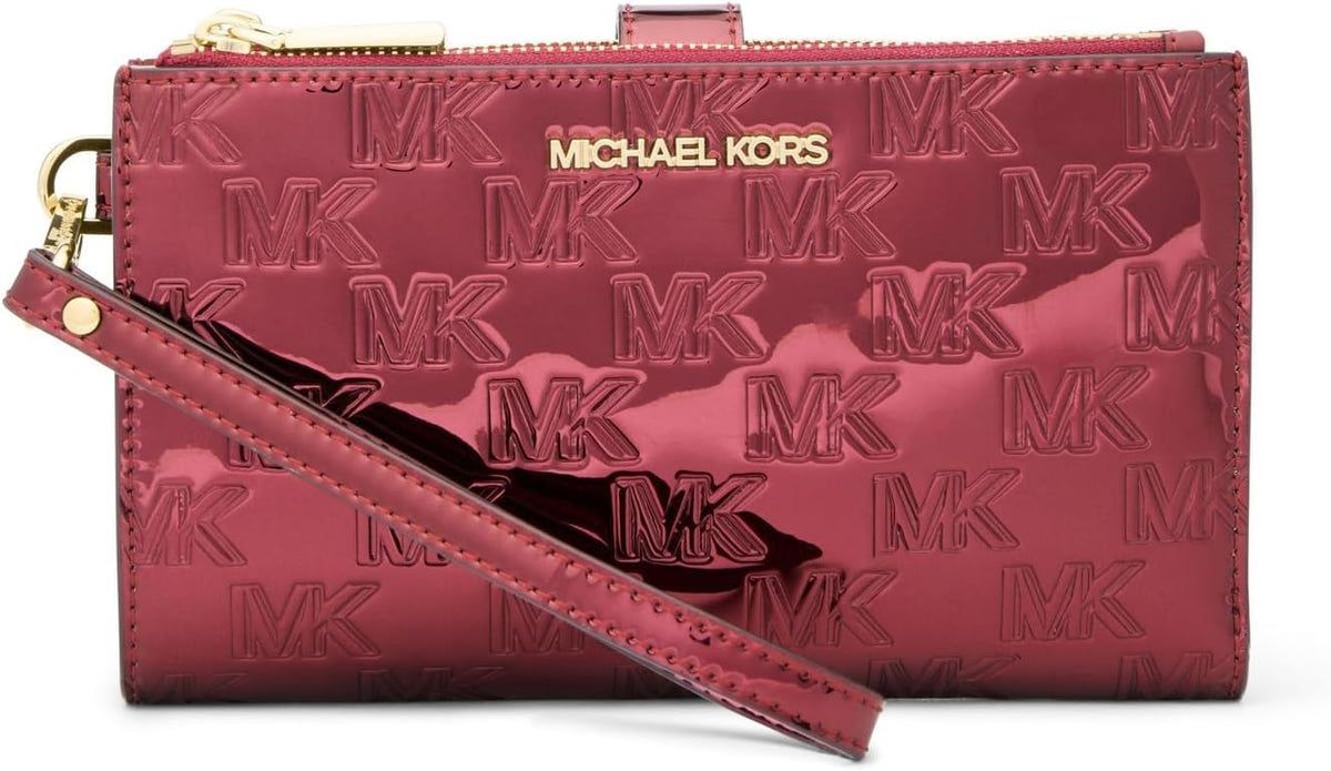 Michael Kors - Cartera de viaje con doble cremallera, de PVC