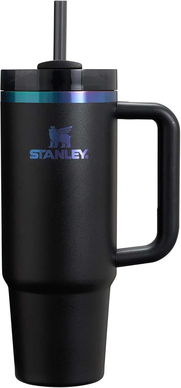 STANLEY Quencher H2.0 Flow State - Vaso de 30 onzas, color negro cr...