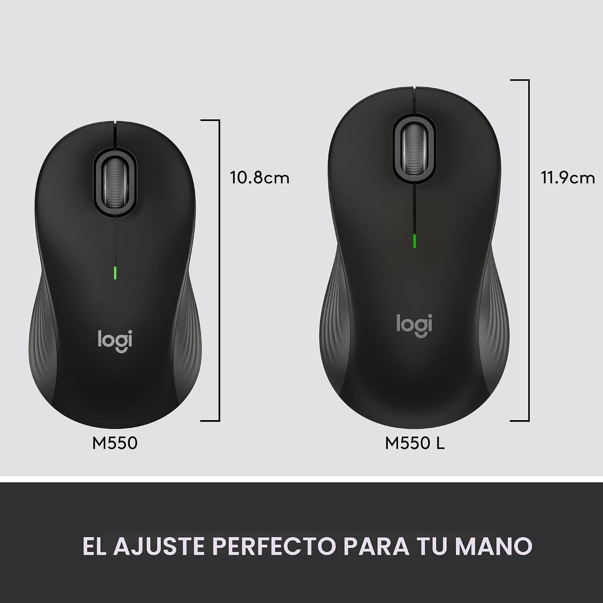 Logitech Signature M550 L Ratón Inalámbrico Tamaño Completo Tamaño...