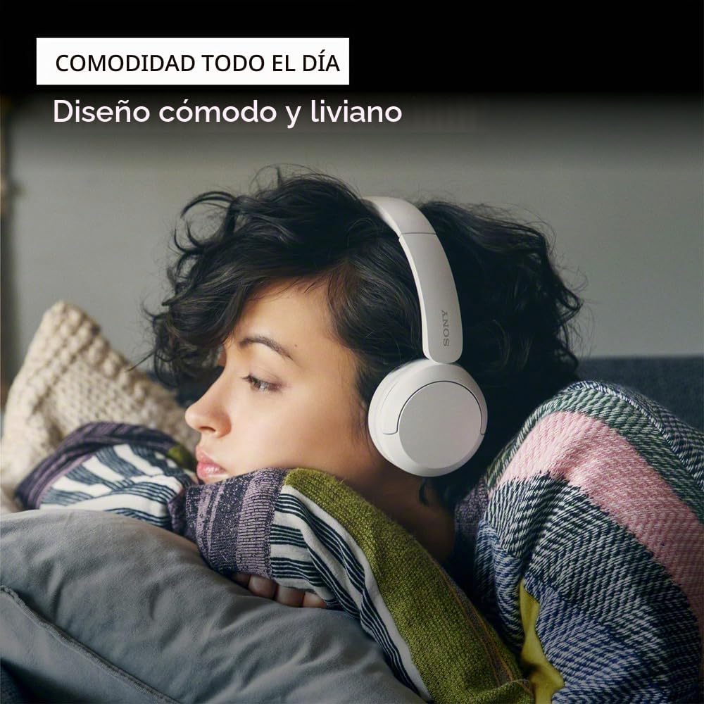 Sony WH-CH520 Auriculares supraaurales inalámbricos Bluetooth con m...