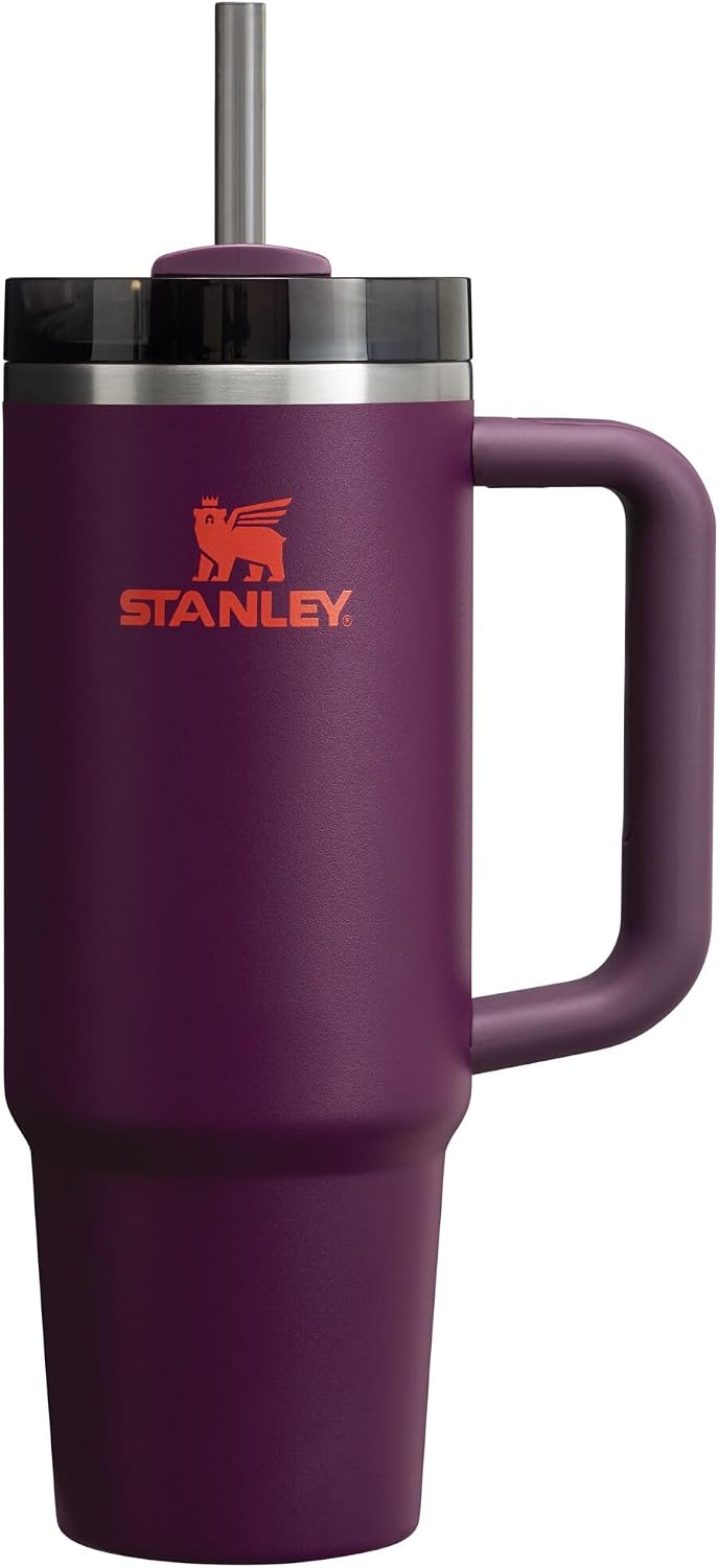 STANLEY Quencher H2.0 - Vaso de 30 onzas con mango y popote | Tapa...
