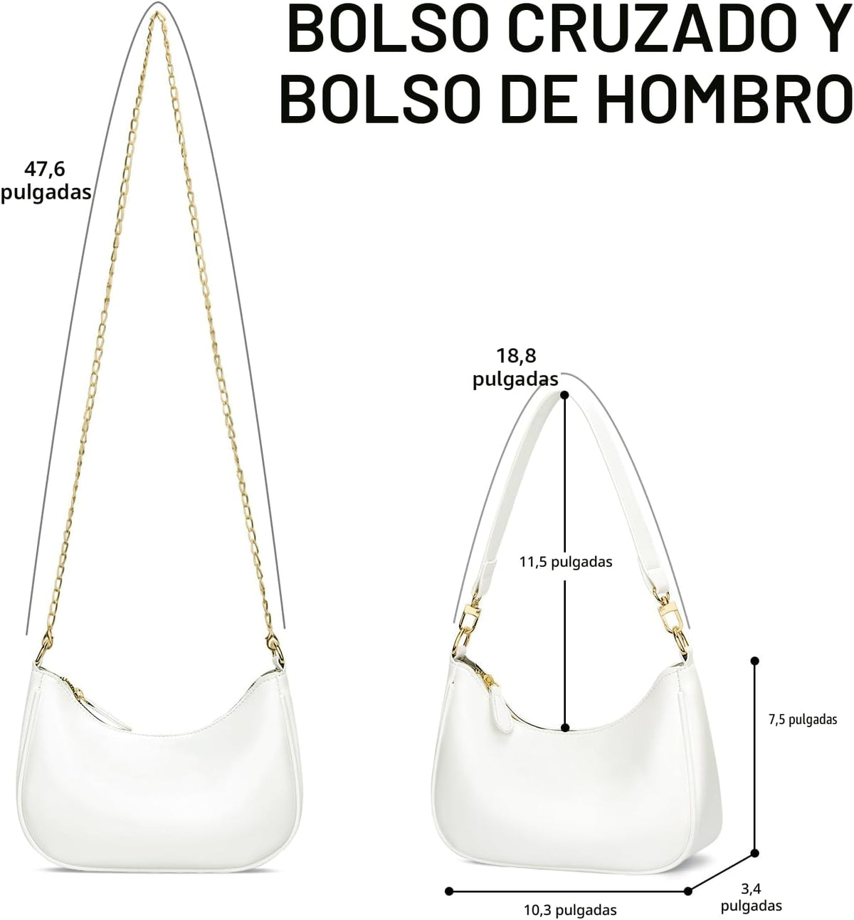 KKXIU Bolso de hombro para mujer, lindos bolsos y bolsos hobo | Bol...