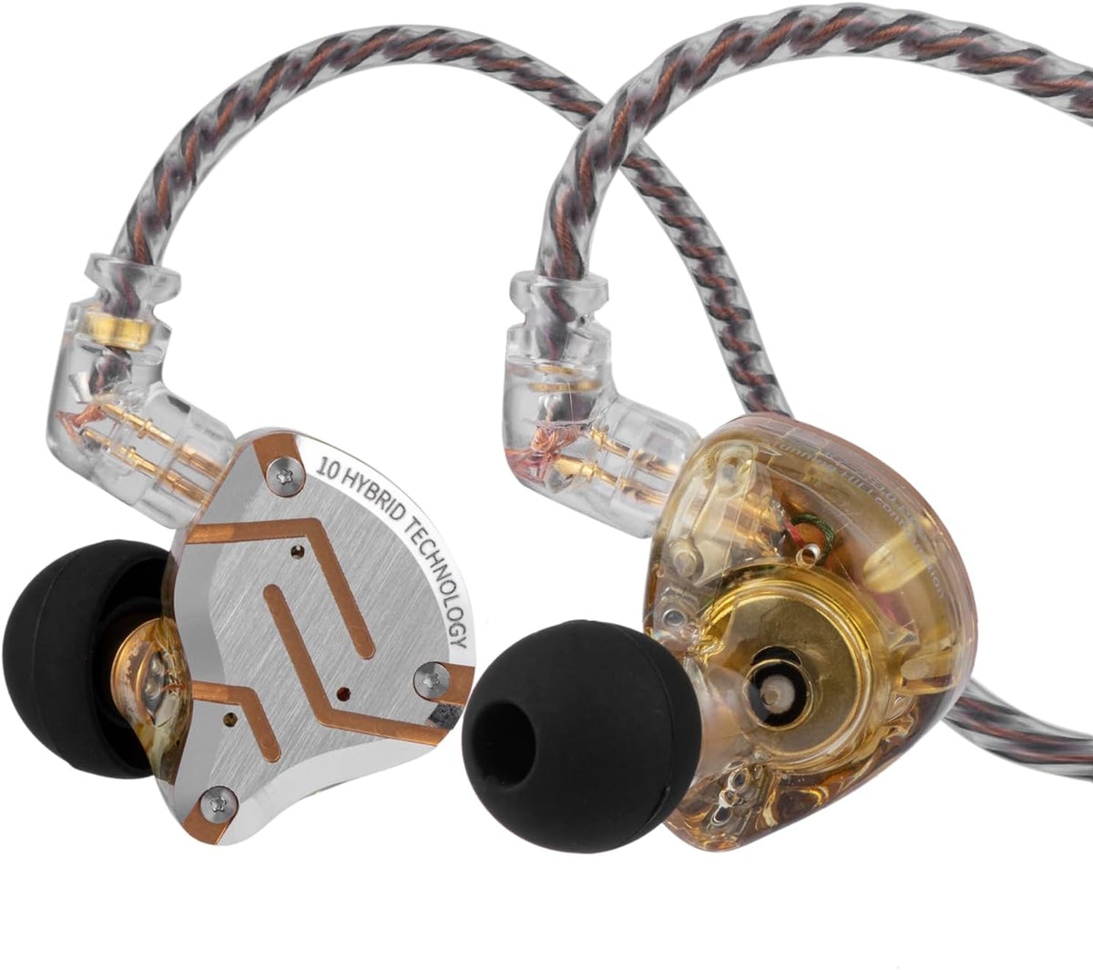 Linsoul KZ ZS10 Pro, auriculares intrauditivos híbridos HiFi con 5...
