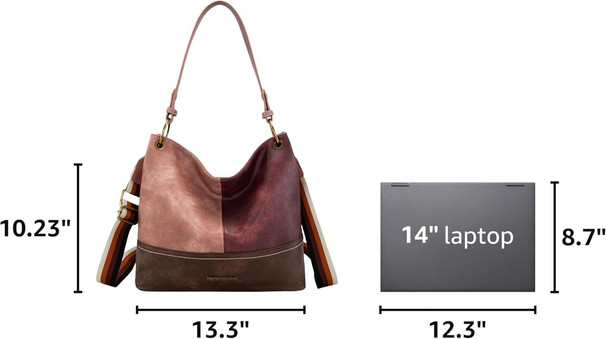 Carteras para mujer, bolsos hobo para mujer, bolso de hombro holgad...