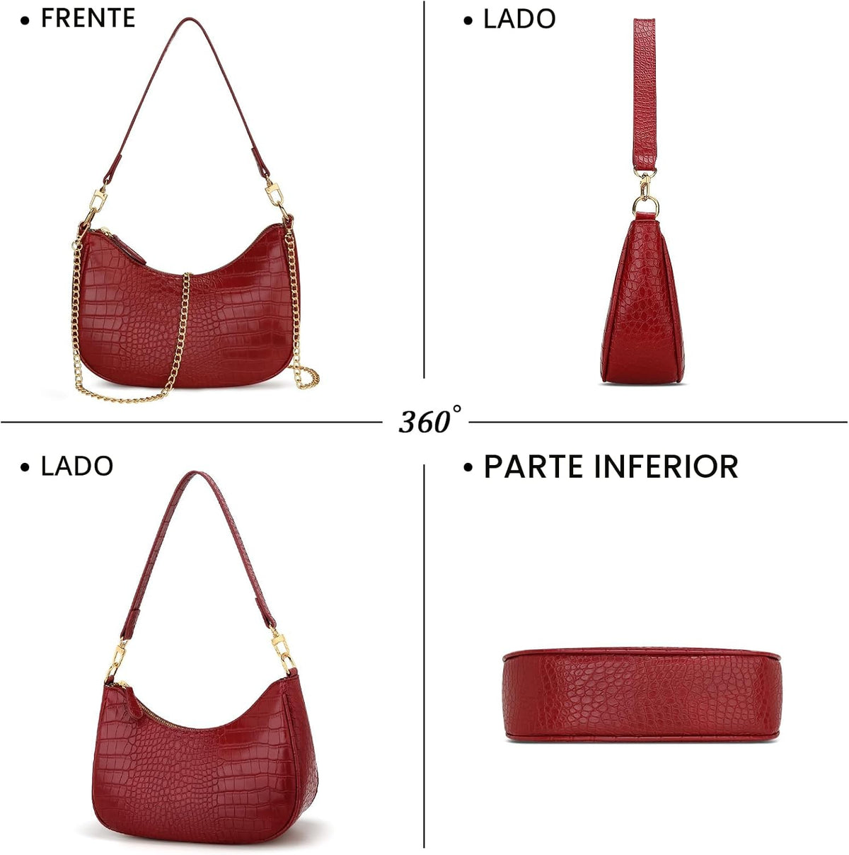 KKXIU Bolso de hombro para mujer, lindos bolsos y bolsos hobo | Bol...
