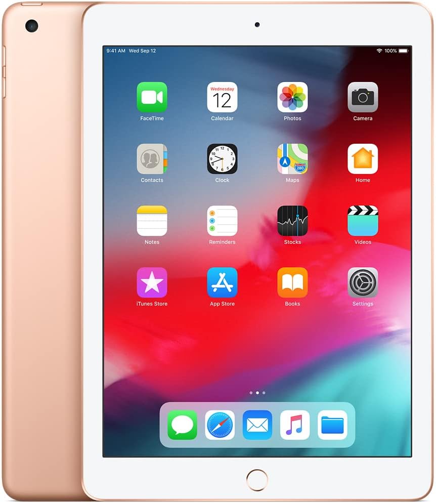 iPad Apple 2018 (9,7 pulgadas, Wi-Fi, 32 GB), color dorado (renovado)