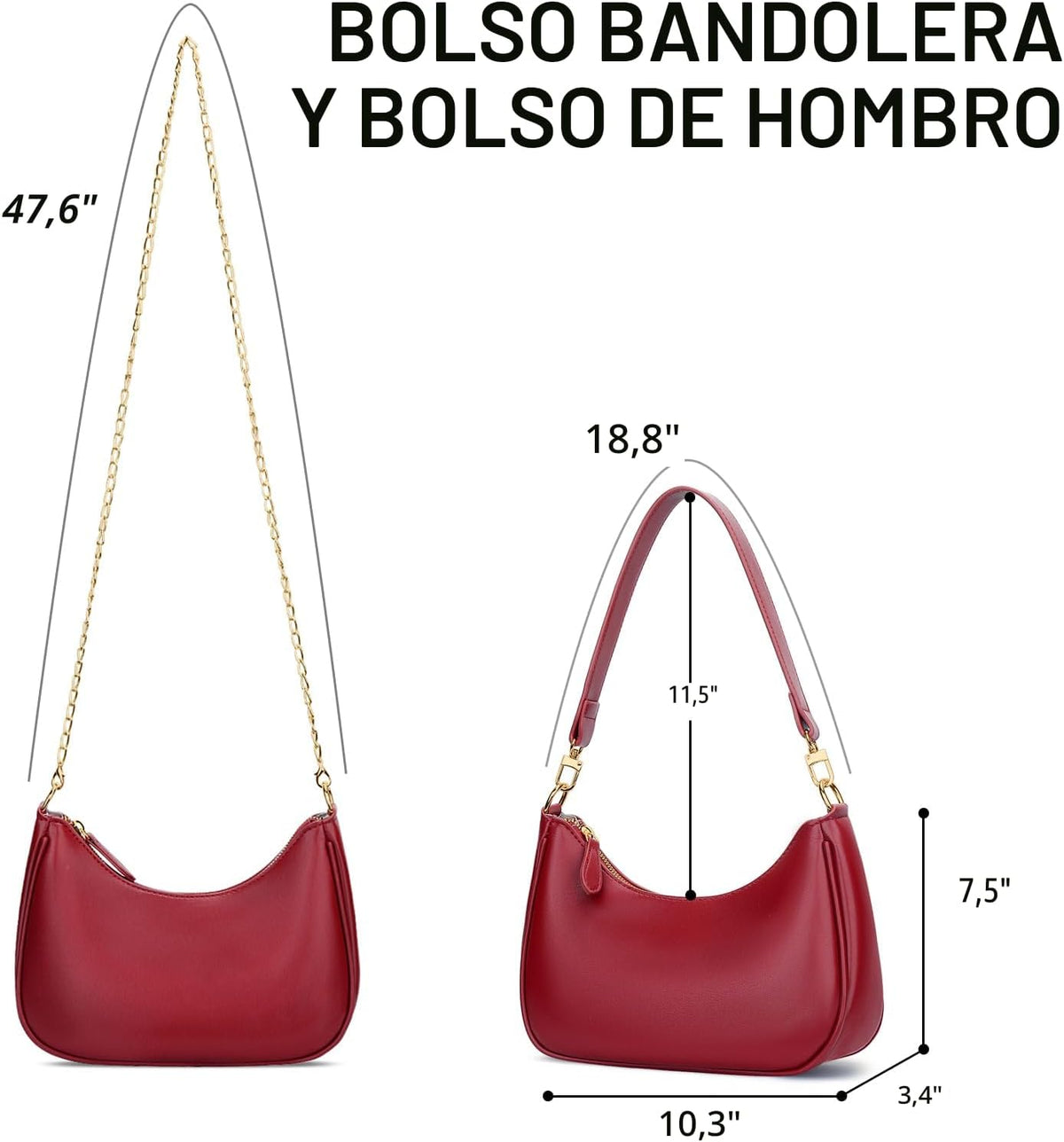 KKXIU Bolso de hombro para mujer, lindos bolsos y bolsos hobo | Bol...