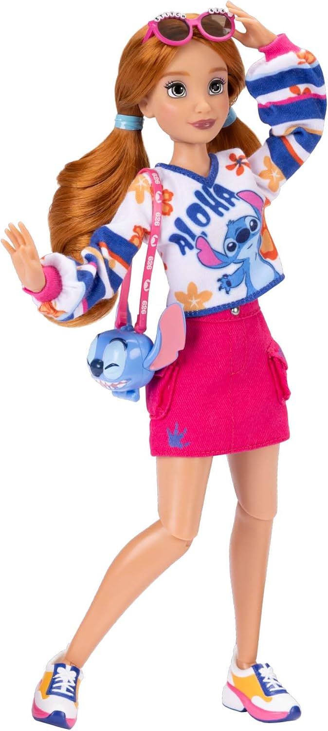 Disney ILY 4EVER Muñecas de Moda Cabello Rojo Stitch de 11.5" d...