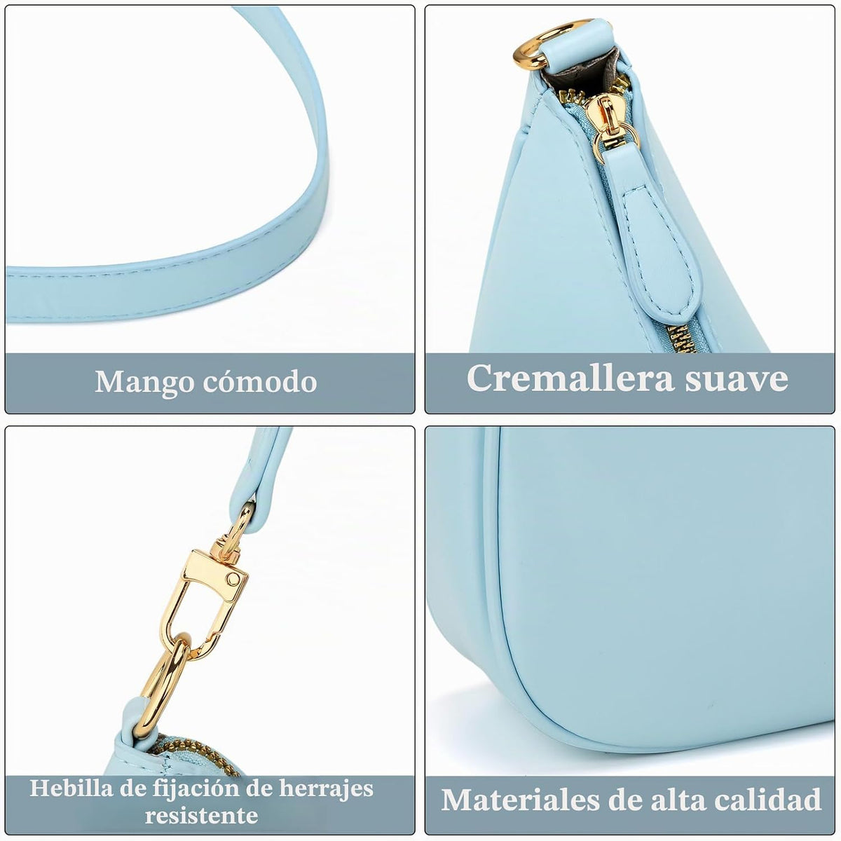 KKXIU Bolso de hombro para mujer, lindos bolsos y bolsos hobo | Bol...