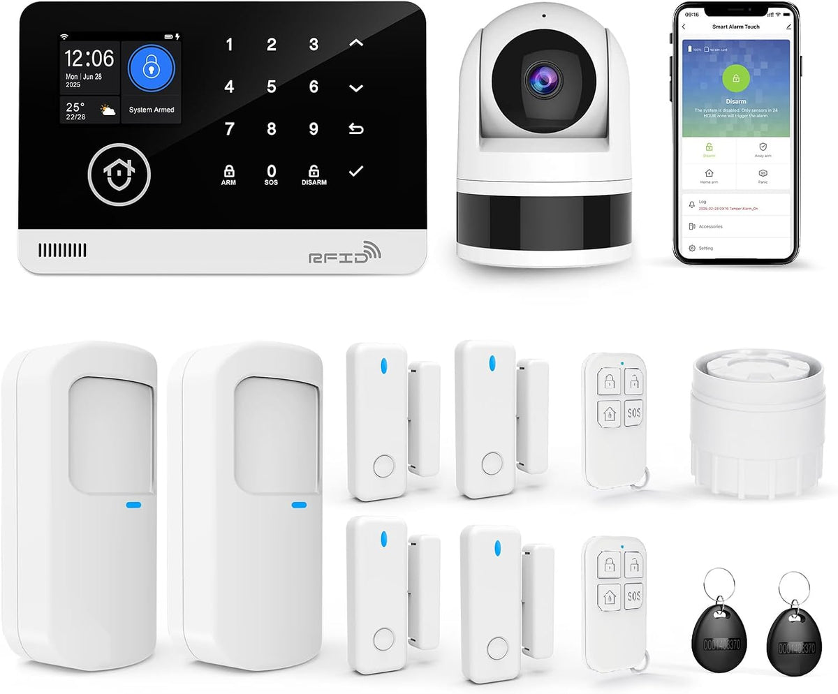 Sistema de seguridad para el hogar, sistema de alarma para segurida...