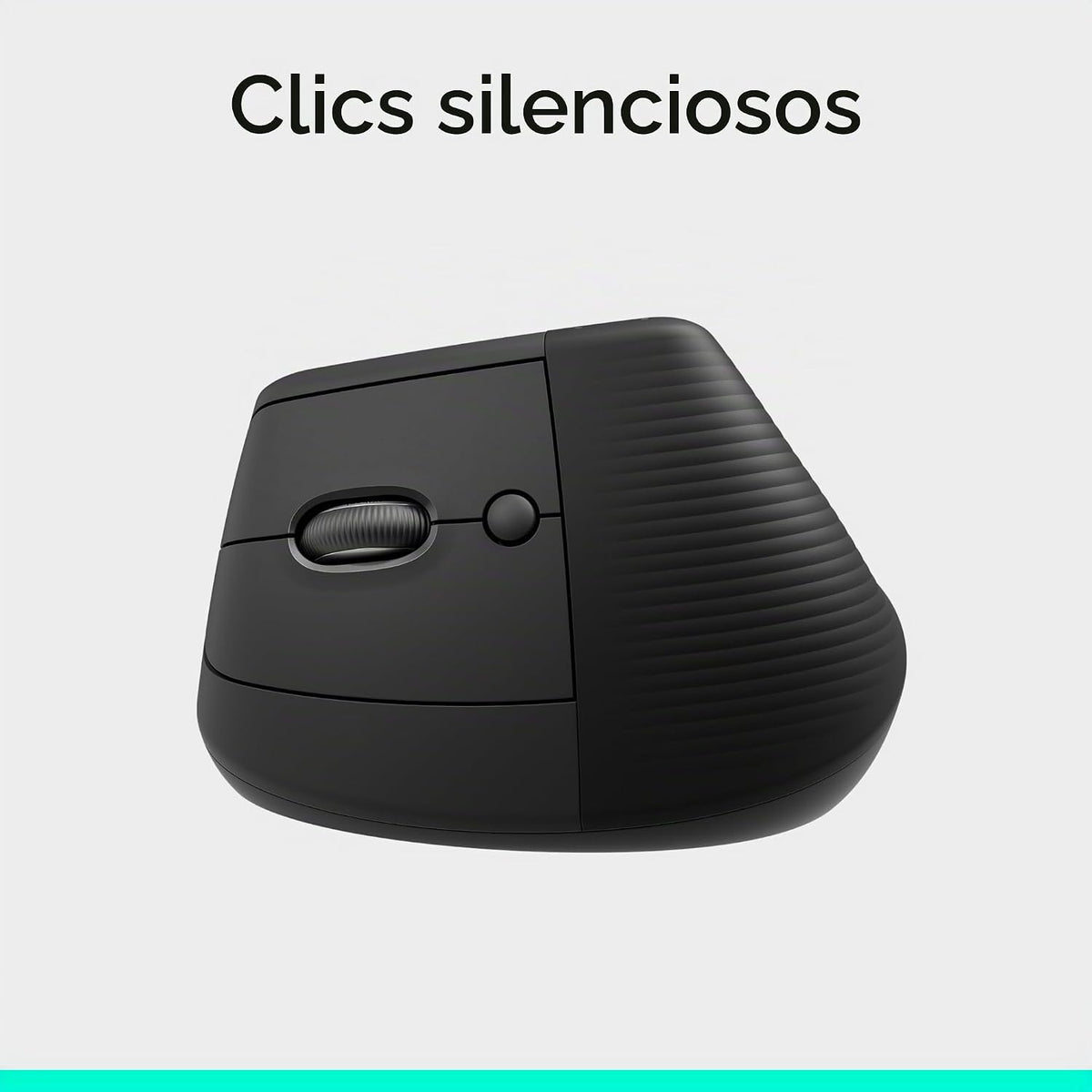 Ratón inalámbrico ergonómico vertical con elevación para zurdos Log...
