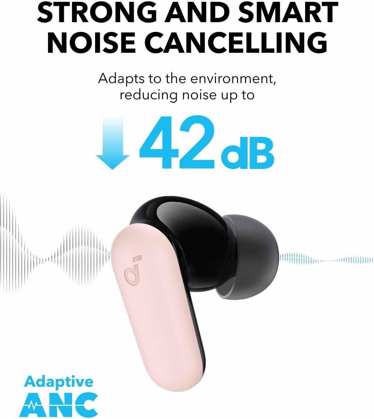 Soundcore Auriculares con cancelación de ruido P30i by Anker | Canc...