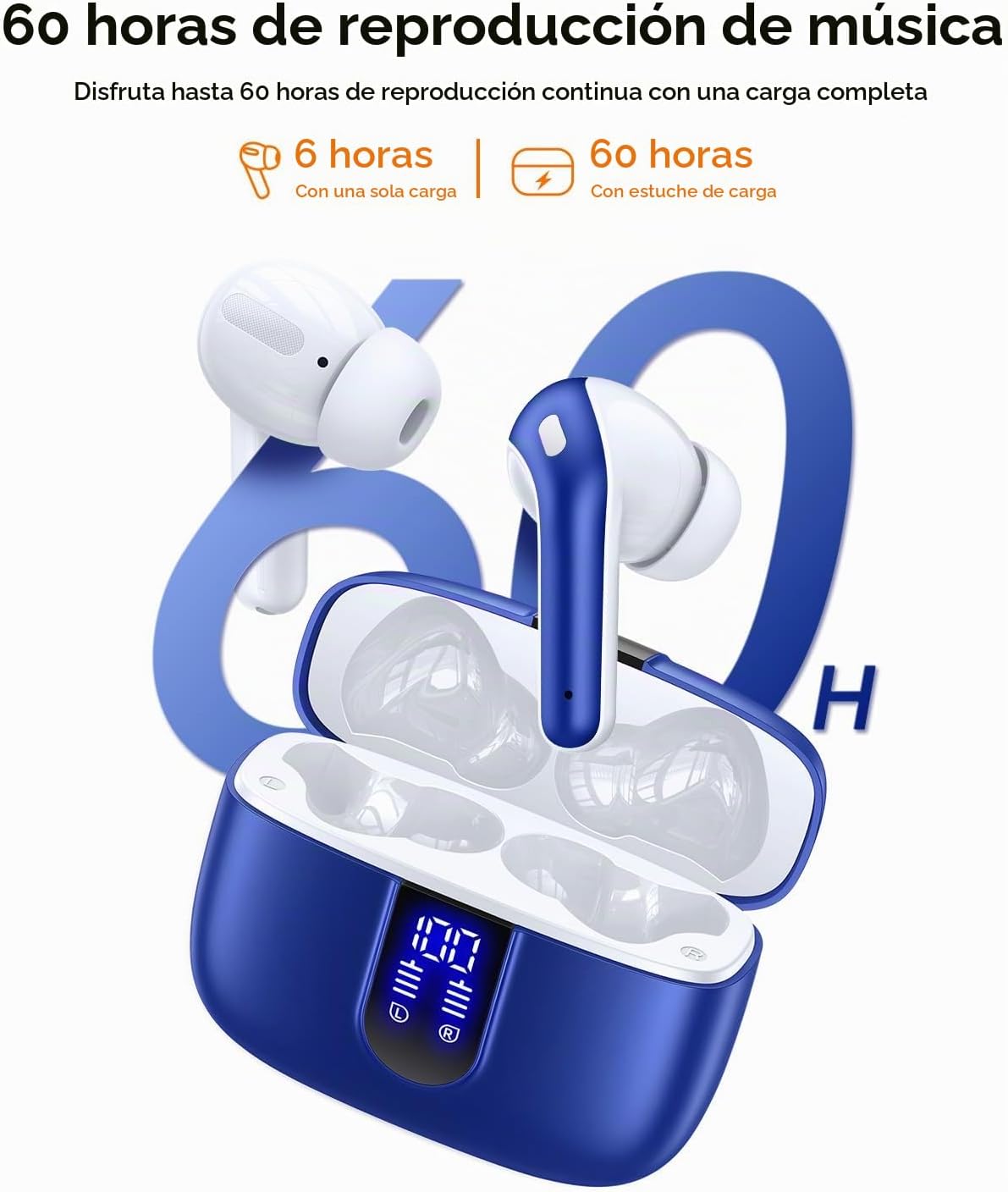 TAGRY Auriculares Bluetooth Verdaderamente Inalámbricos Auriculares...