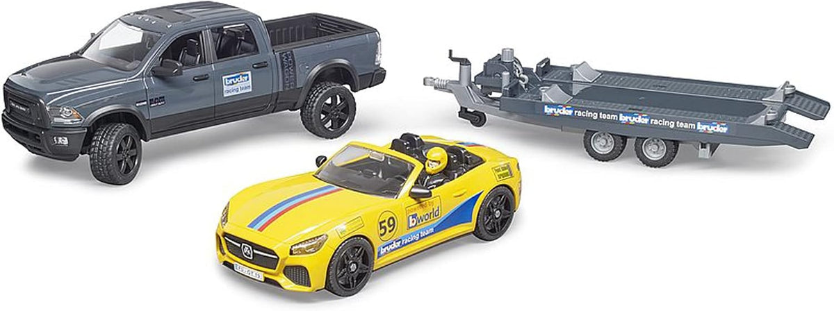 Equipo de carreras Bruder Ram 2500 Power Wagon Roadster