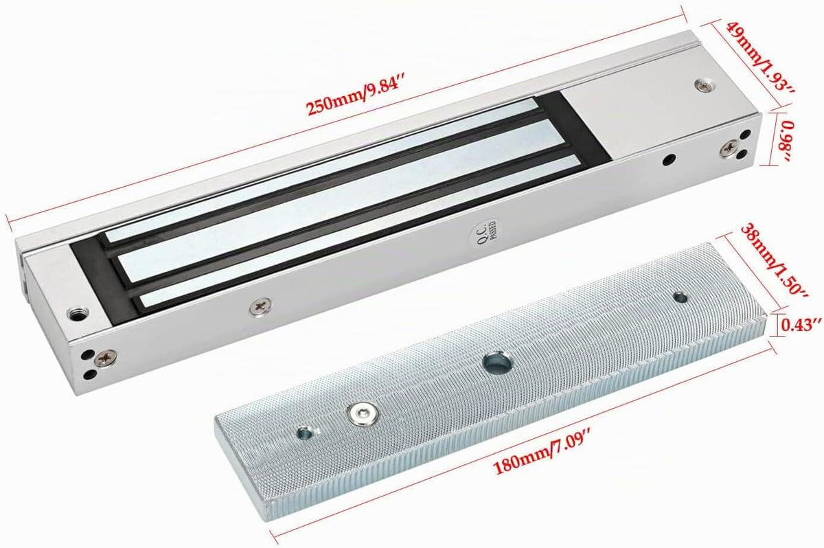 Sistema de control de acceso de puerta RFID teclado 600lb Kit de ce...